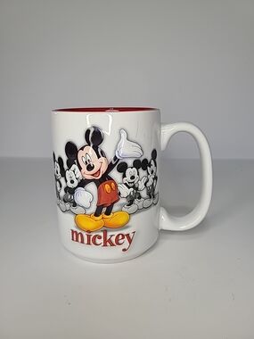 Disney Parks Disneyland Resort Mickey Mouse 3D Embossed Coffee Mug